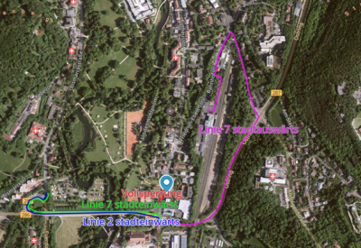 Änderungen im Fahrplan der Stadtbuslinien 2 und 7 am 23. und 24. Januar 2026
